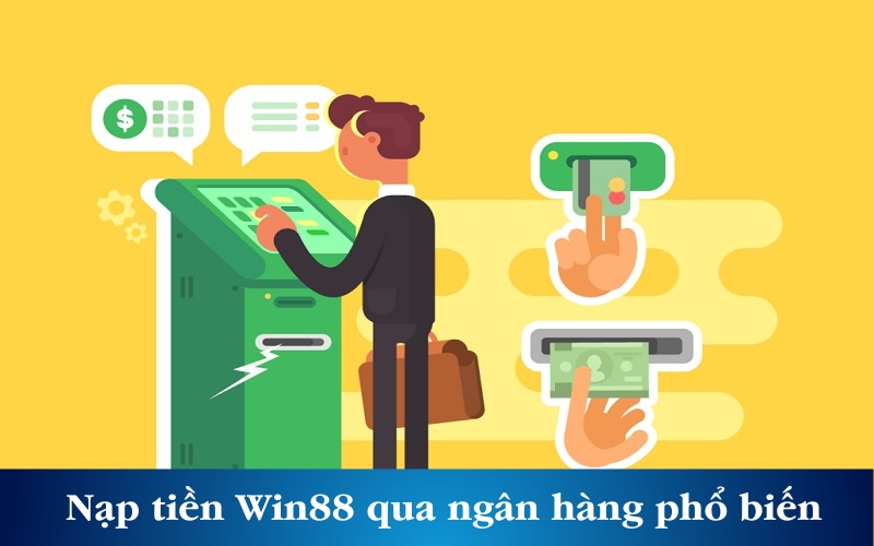 Nạp tiền Win88 qua ngân hàng phổ biến nhất tại Win88