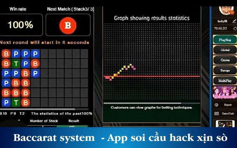 Baccarat system  - App soi cầu hack xịn sò ở game baccarat