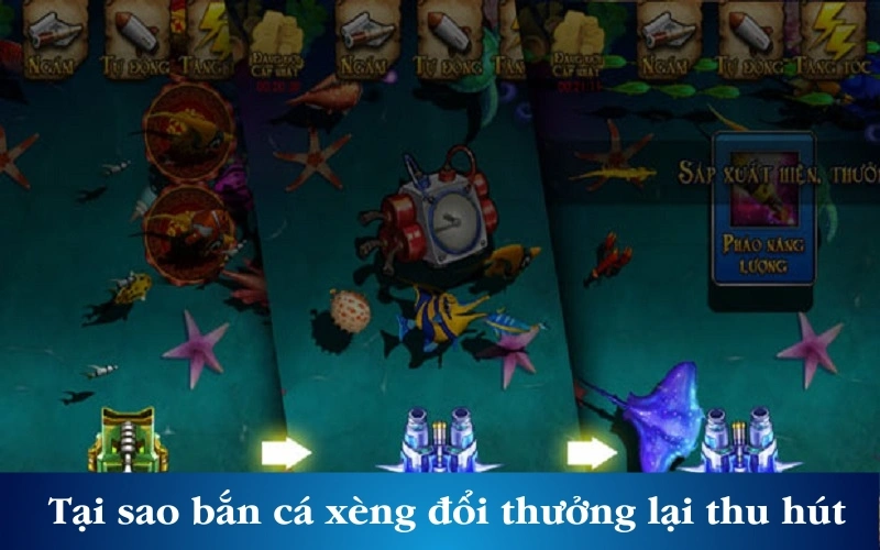 Tại sao bắn cá xèng đổi thưởng lại thu hút nhiều game thủ?