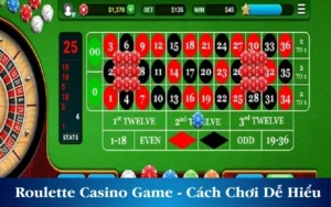 Roulette Casino Game - Hướng Dẫn cách Chơi Đơn Giản Cho Người Mới