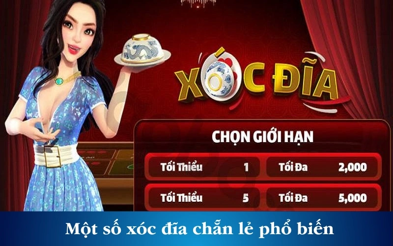 Một số cách nghe xóc đĩa chẵn lẻ phổ biến